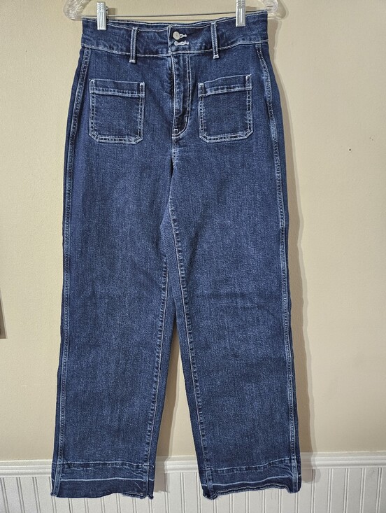 Old Navy Denim - Old Navy Extra High Rise Wide Leg Jeans Size 6